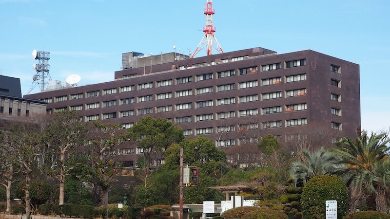 官公庁イベントの配信風景