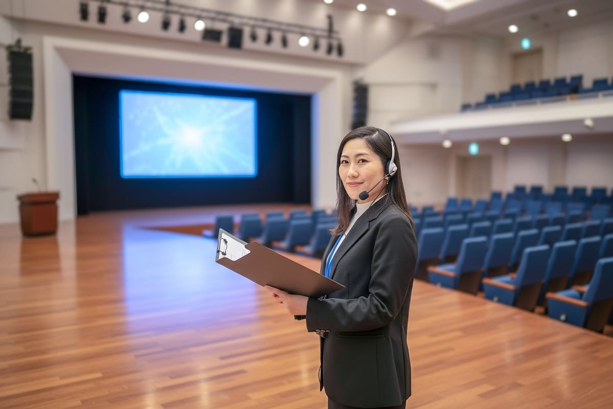 三重県津市・官公庁主催のハイブリッド配信実績